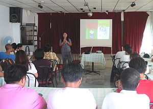 International AIDS Candle Light Memorial meeting in Catbalogan City