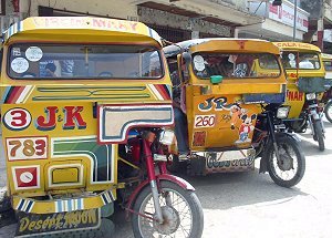 6-seaters motorize cab in Catbalogan