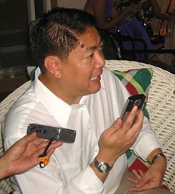 ASec Cui with media interview