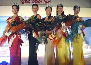 The winners of the Mutya han Samar 2008