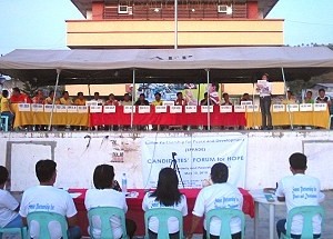 Candidates Forum for HOPE by SIPPAD