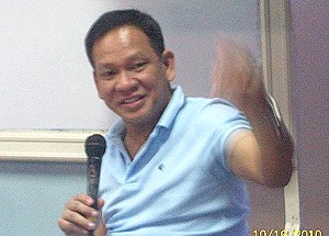 Samar 1st district congressman Mel Senen Sarmiento