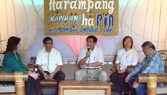 health secretary Enrique Ona in eastern visayas