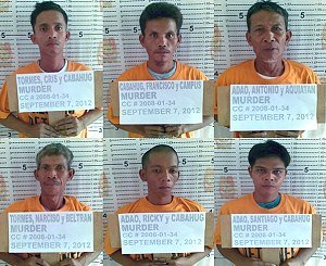 murder suspects in palo, leyte
