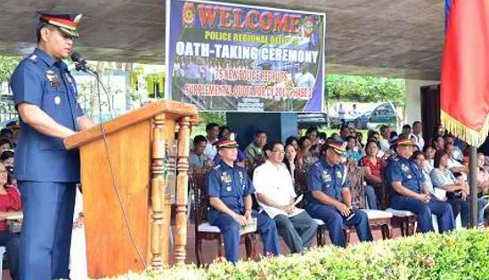 new cops oathtaking ceremony