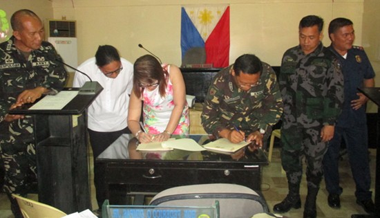 Insurgency-free towns in Leyte