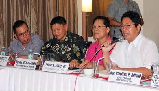 Regional Peace and Order Council meeting