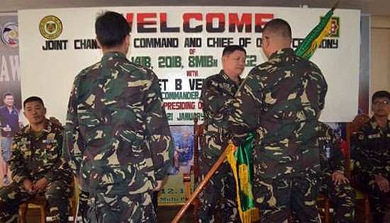 8ID joint change of command ceremony