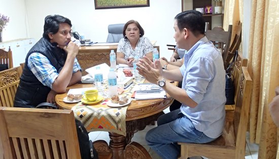 Ormoc City Mayor Richard Gomez with Former DILG Secretary Mel Senen Sarmiento