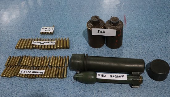 recovered firearms