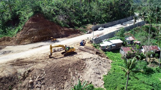 Macalpe bridge construction