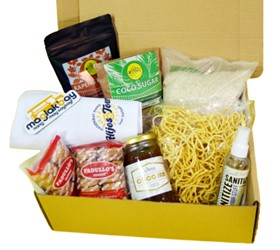 Hijos de Siete Lagos virtual cooking Food Box