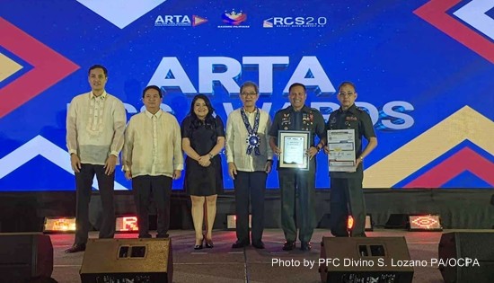Philippine Army recognized for anti-corruption