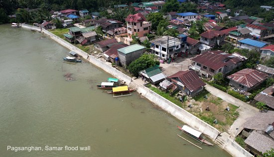 Pagsanghan flood control project