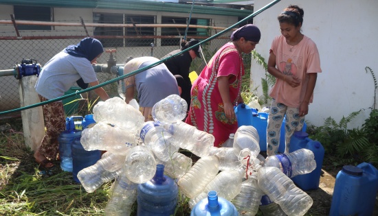 transitional shelter still face problems with accessing clean running water