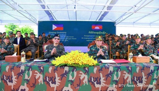 philippine-cambodia joint army training