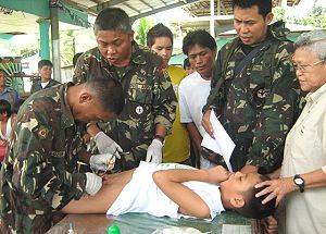 army doctors on operation tuli in samar