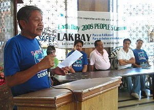 Earth Day program at the Catbalogan City Hall lobby