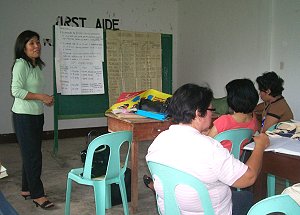 Garantisadong Pambata seminar in Basey