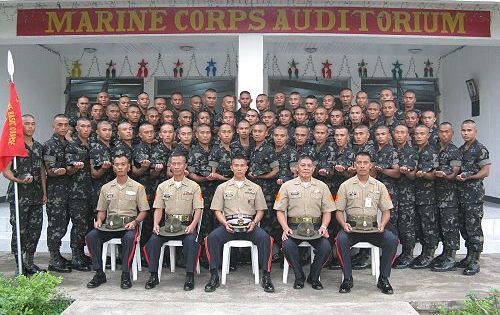 Marine basic course graduates