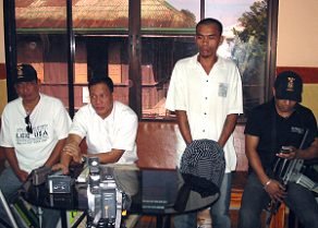 NBI presentation of Judge Navidad slay suspect in Calbayog City